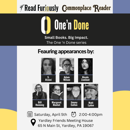 Celebrate 10 years of Reading Furiously with the Commonplace Reader