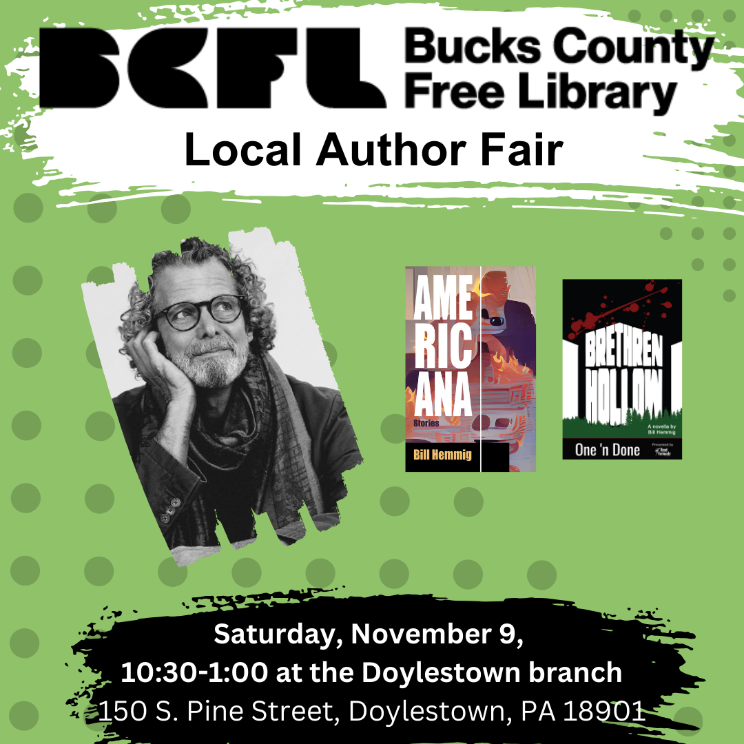 The Bucks County Free Library Bill Hemmig Read Furiously