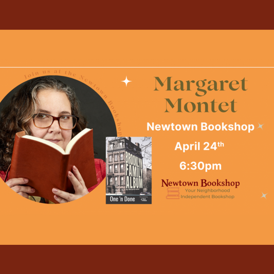 Margaret Montet at the Newtown Bookshop