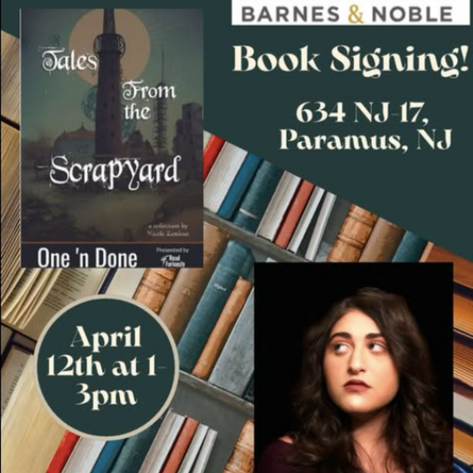 Nicole Zamlout at the Paramus Barnes & Noble