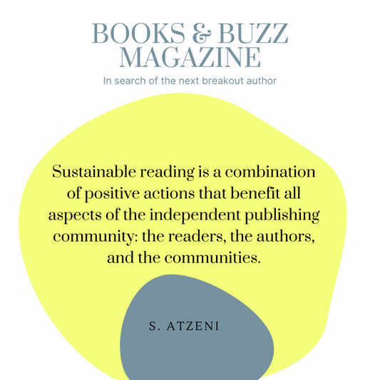 S. Atzeni on the Cover of Books & Buzz Magazine