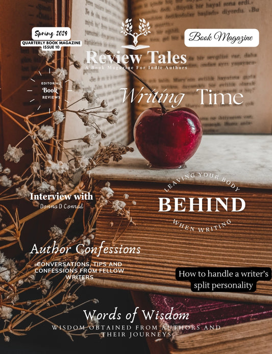 Bill Hemmig and Margaret Montet featued in April's Review Tales Magazine