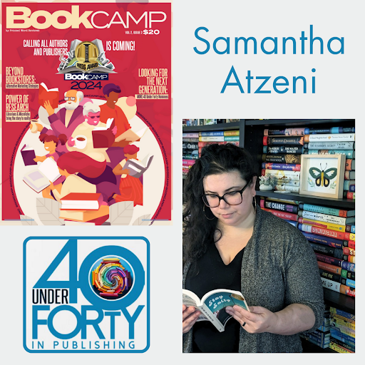 Samantha Atzeni honored as one of the 40 under forty in publishing