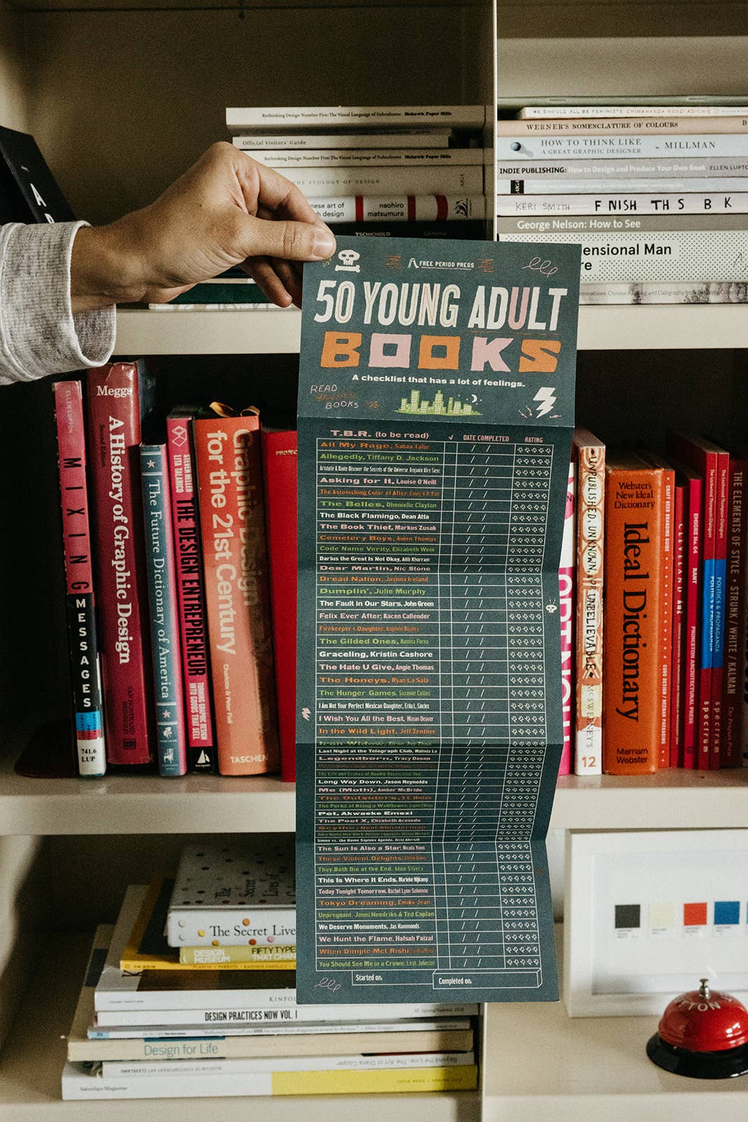 50 Young Adult (YA) Books: A Checklist With Lots of Feelings