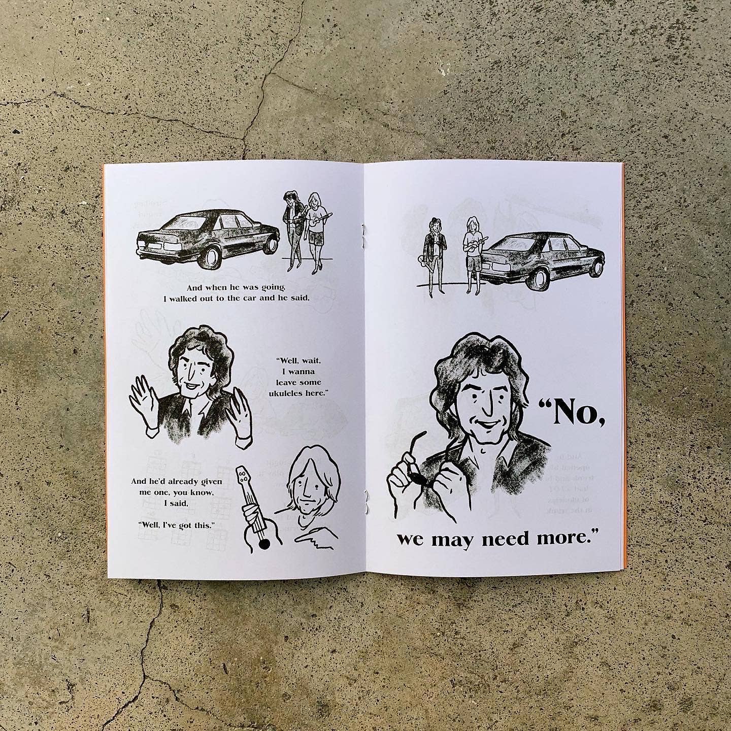 I Wanna Leave Some Ukuleles Here Zine