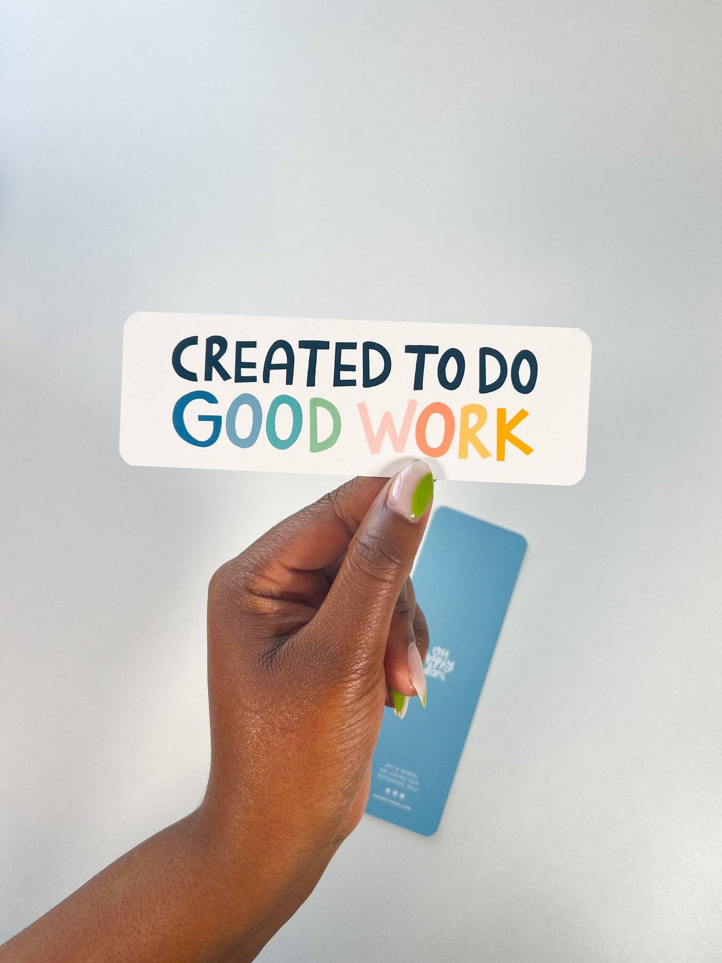 Good Work Bookmark