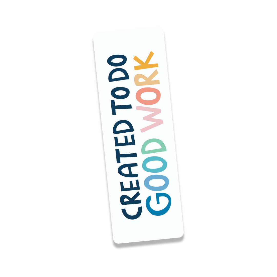 Good Work Bookmark