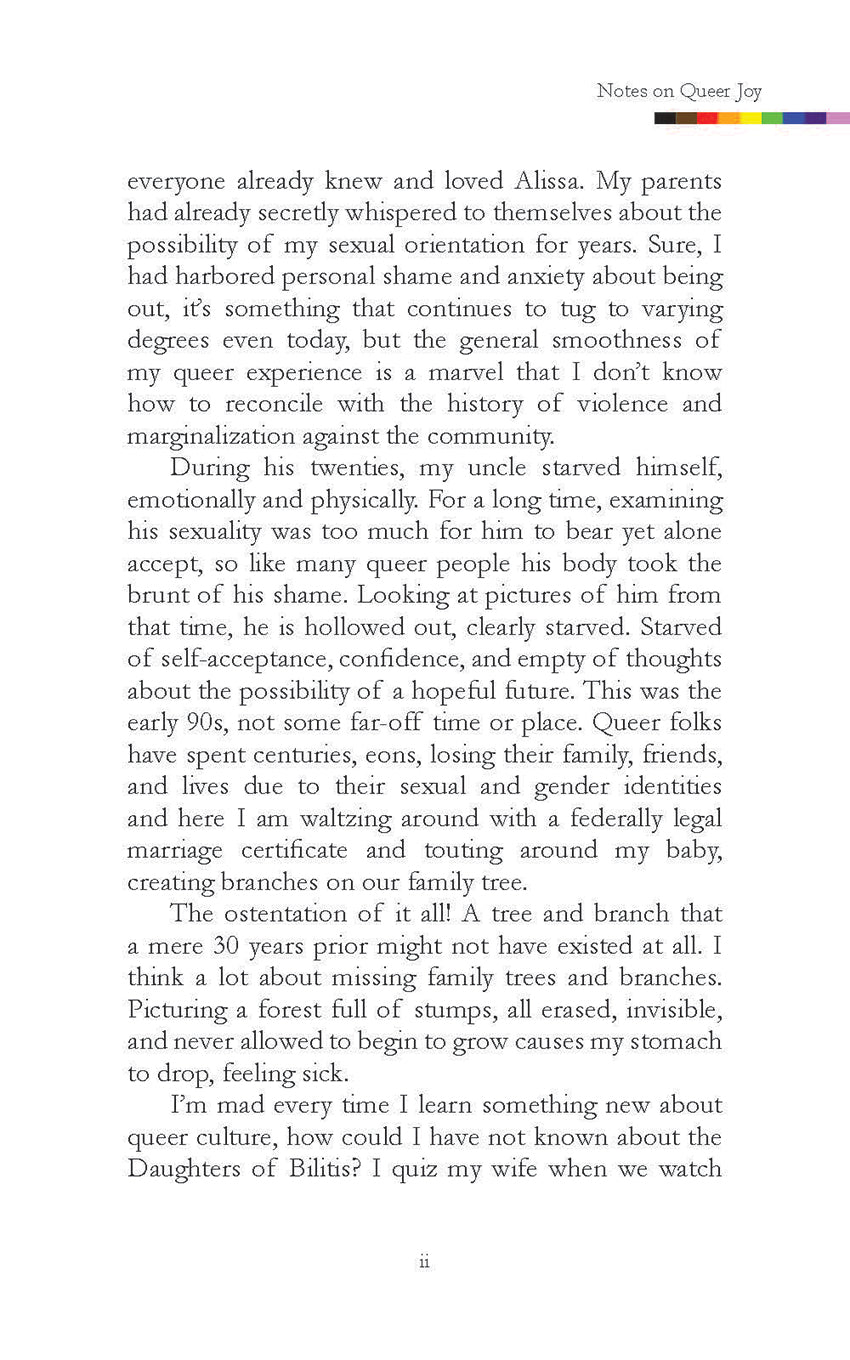 I Feel Love Notes on Queer Joy Sample Page 3