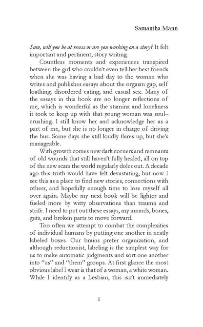 Putting Out: Essays on Otherness Sample Page 2