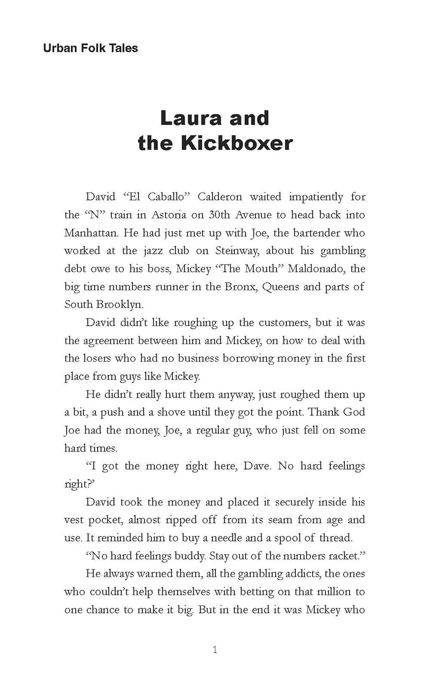 Urban Folk Tales Sample Page 1