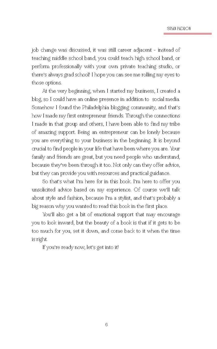 We don't do "just okay" anymore Sample Page 6