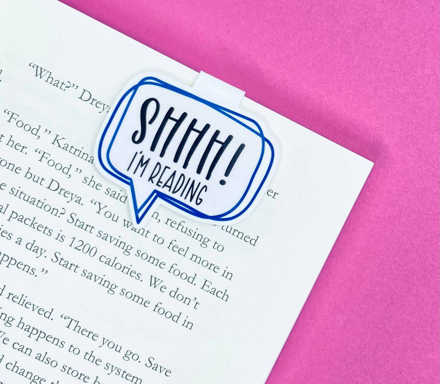 Shh I'm Reading - Magnetic Bookmark