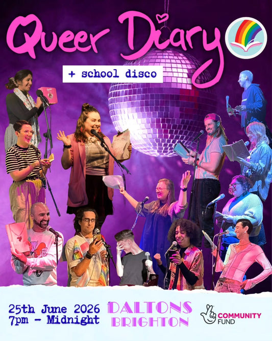 Melanie Bell at the Queer Diary + School Disco