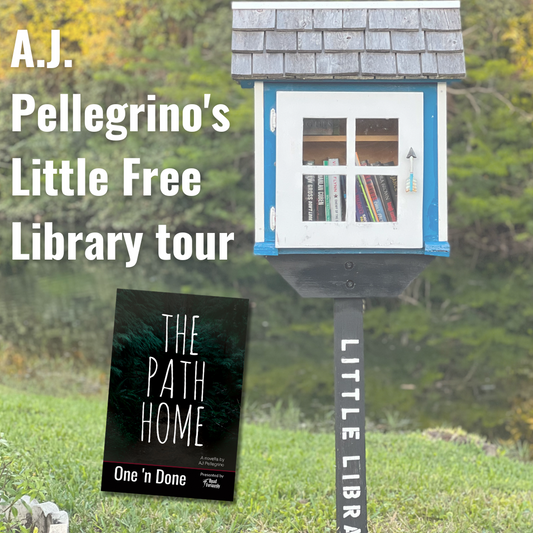 A.J. Pellegrino's Little Free Library Book Tour