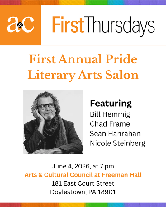 Bucks A&C Pride Literary Salon