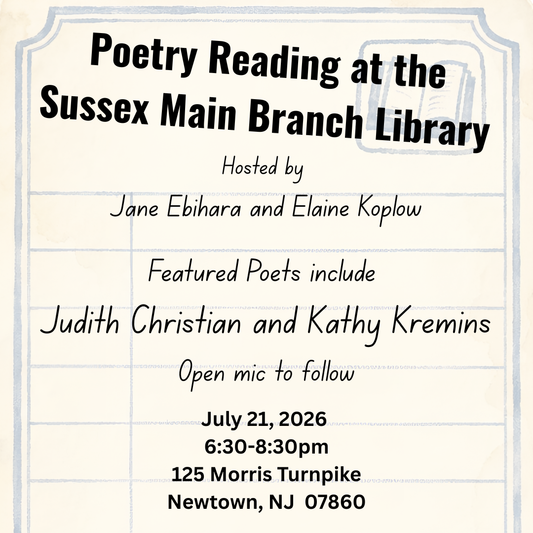 Poetry at the Sussex County Library