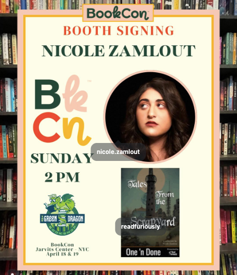 Join Nicole Zamlout at Book Con