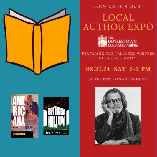 Bill Hemmig is coming to the Local Author Expo