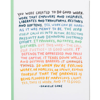 Good Work Journal