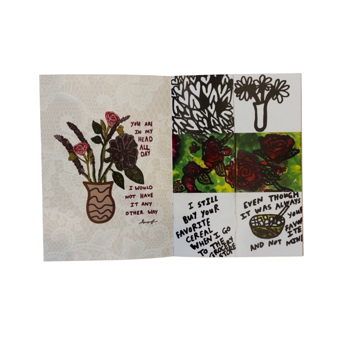 Reminders to my future self zine