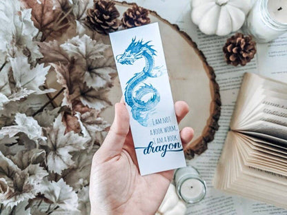 Book Dragon Bookmark