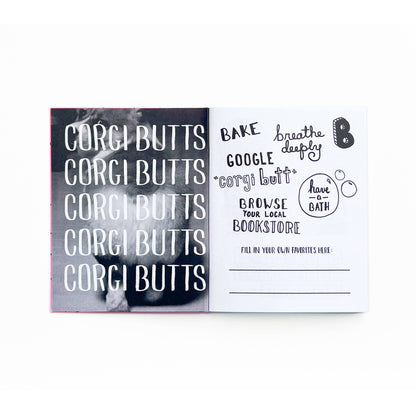 Self Care Index Zine: Reminders of the Things You Like to Do