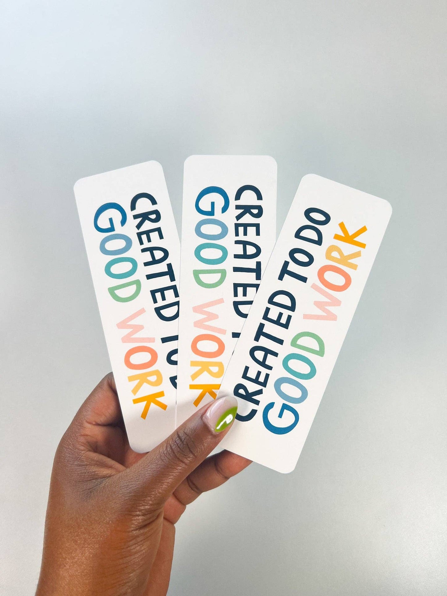 Good Work Bookmark