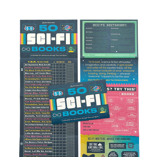 50 Sci-Fi Books: A Checklist for Adventures in Time & Space
