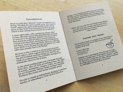 Reciwee (Recipe Zine)