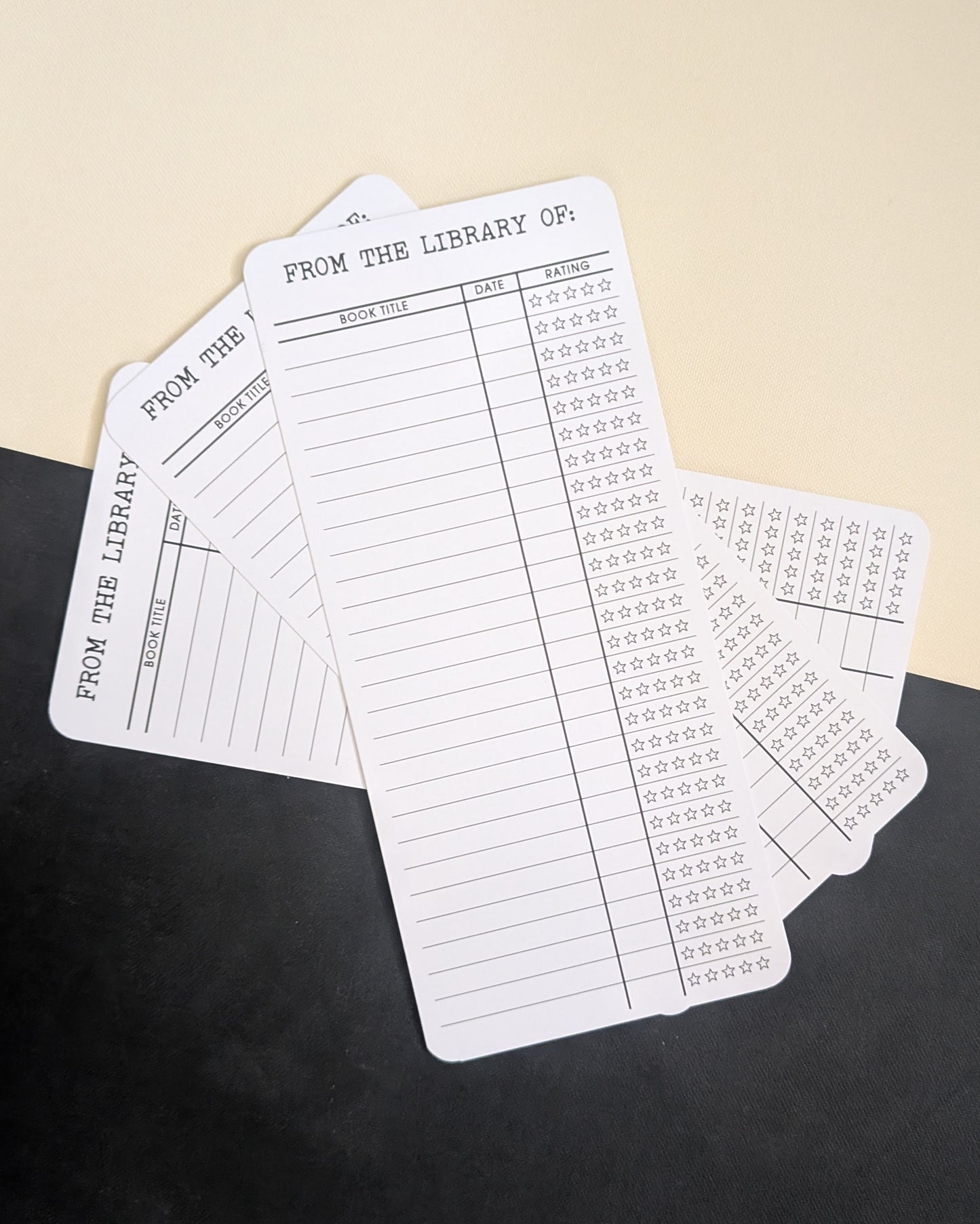 Reading Log TBR Tracker Bookmarks