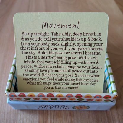 Mindful Minute Activity Cards for Mental Health & Wellness