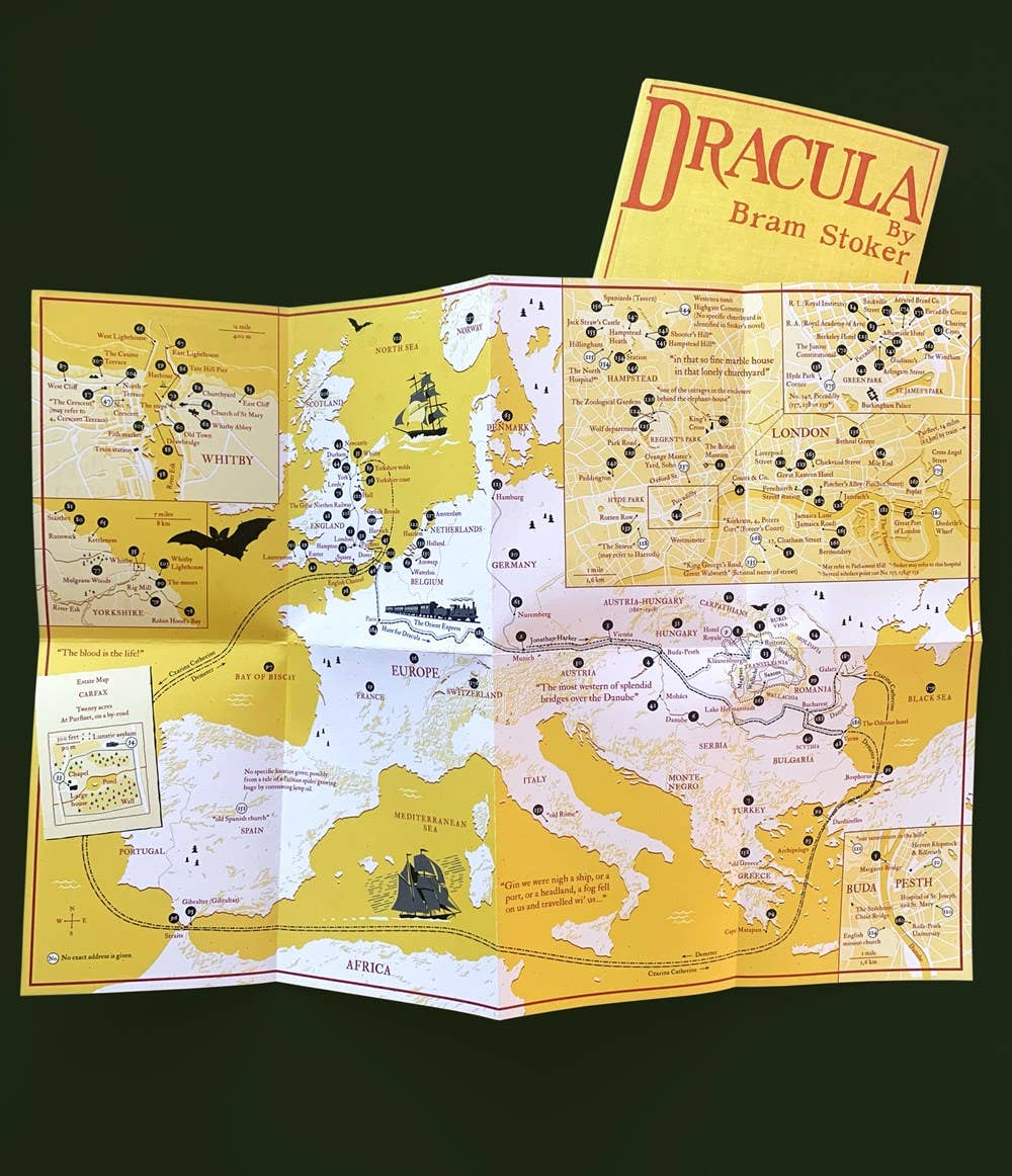 Bram Stoker: Dracula Map