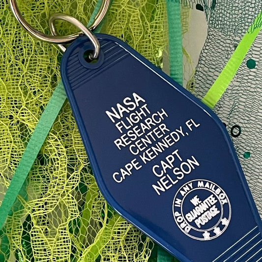 Motel Key Fob - NASA Flight Research Center (I Dream of...)
