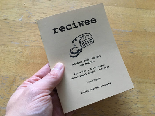Reciwee (Recipe Zine)