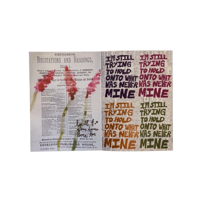 Reminders to my future self zine