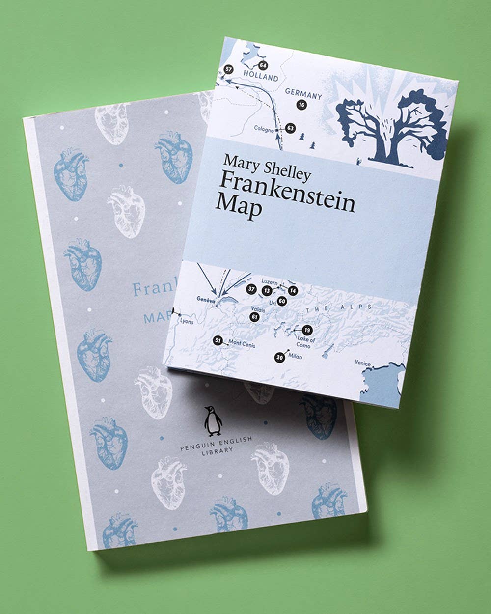 Mary Shelley: Frankenstein Map