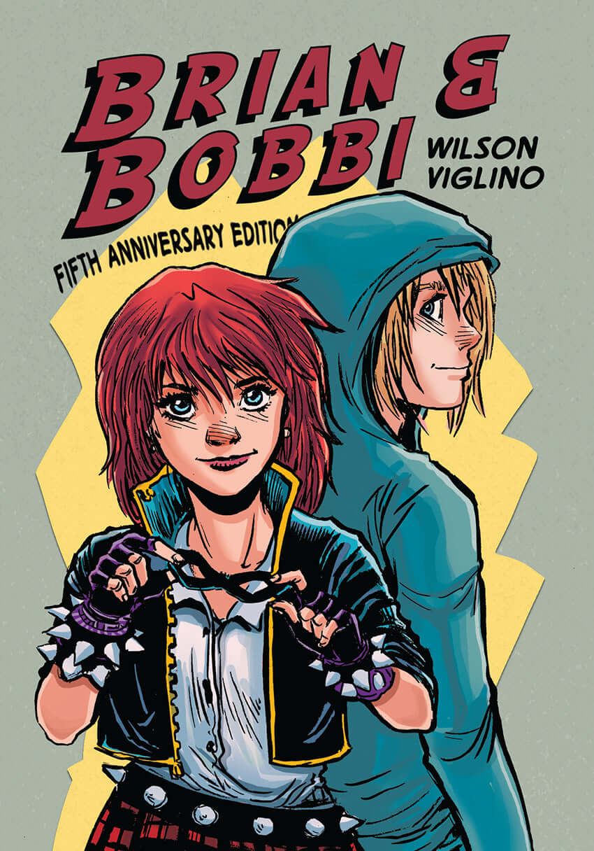 Brian & Bobbi Graphic Novel Book Cover