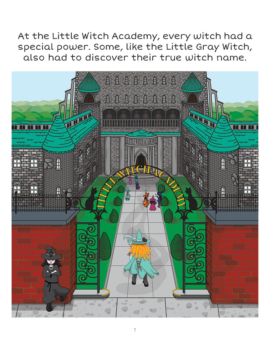 Little Gray Witch Sample Page 1