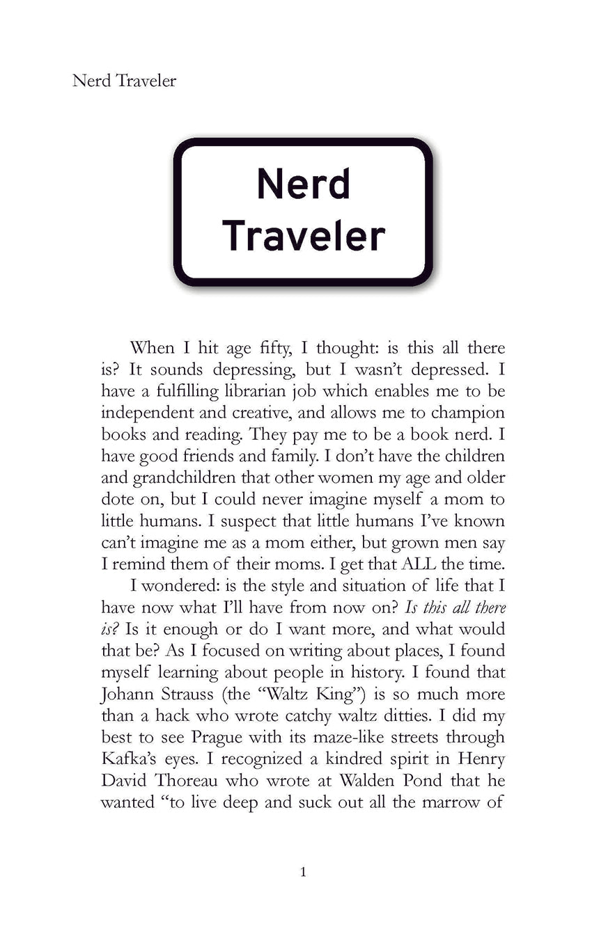 Nerd Traveler Sample Page 1