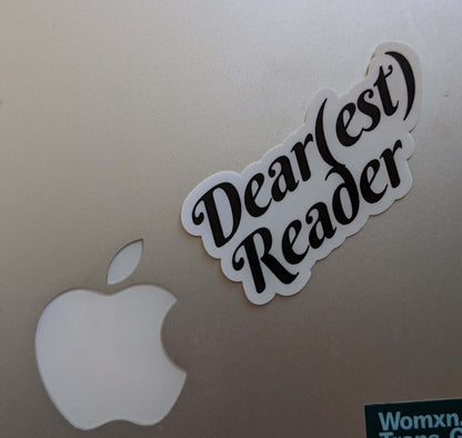 Dearest Reader Sticker