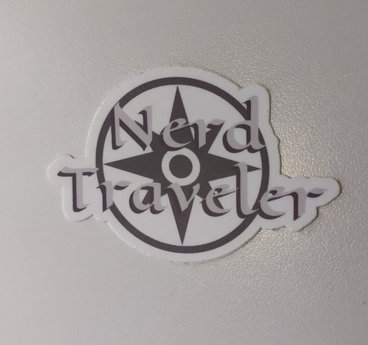 Nerd Traveler Sticker