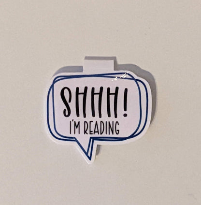 Shh I'm Reading -  Magnetic Bookmark