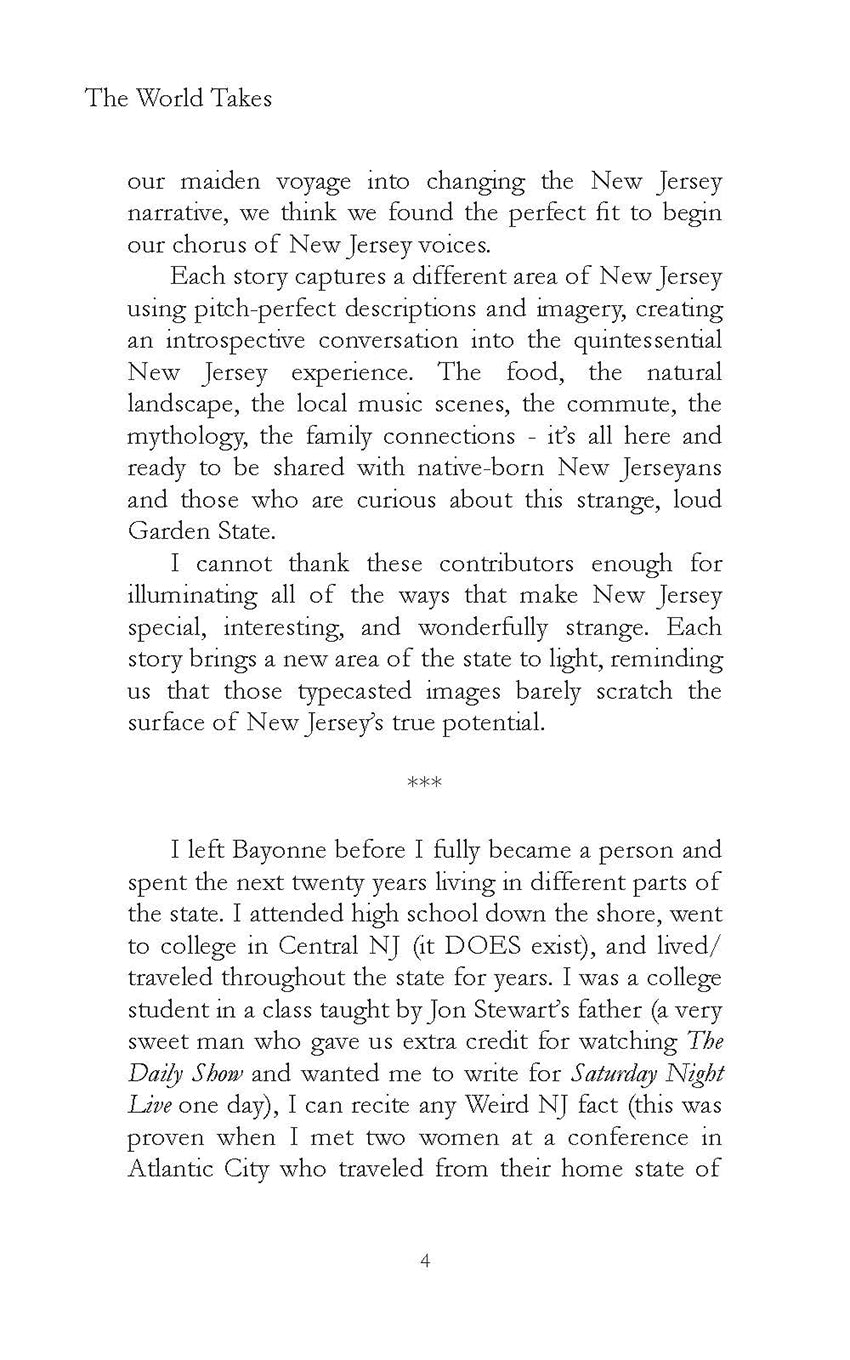 The World Takes: Life in the Garden State Sample Page 3