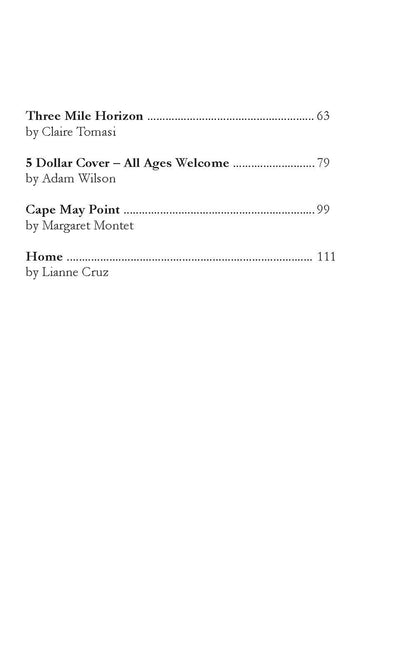 The World Takes: Life in the Garden State Table of Contents