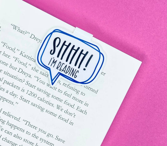 Shh I'm Reading -  Magnetic Bookmark